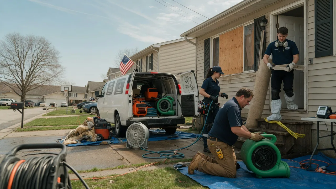Water Damage Restoration in Bayonne, NJ near me